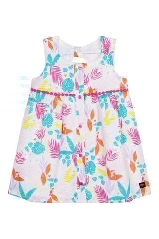 Vestido e fita Branco - Carrément Beau