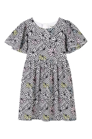 Vestido - Negro y blanco - Sonia Rykiel