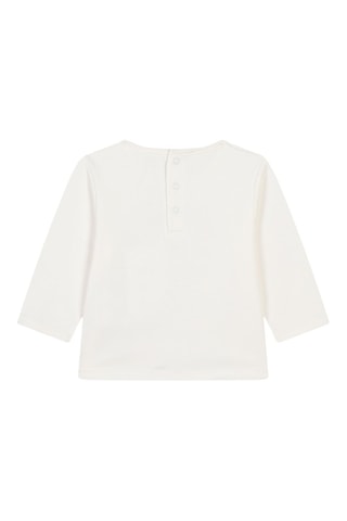 T-shirt em algodão biológico Bambi Disney - Branco - Billieblush