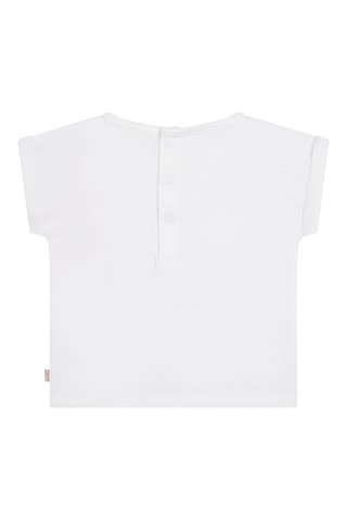 T-shirt em algodão biológico Branco - Carrément Beau