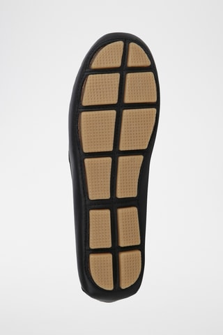 Mocassins em couro - Preto