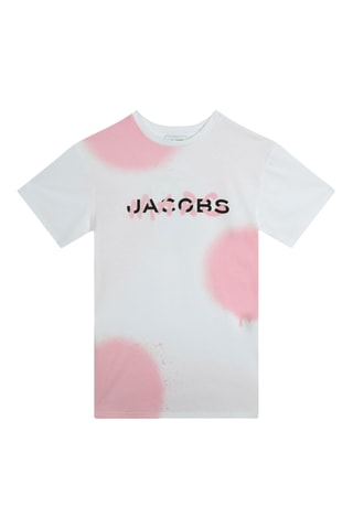 Vestido - Branco e rosa