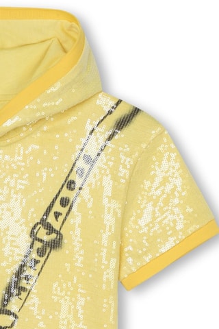 Vestido com capuz - Amarelo