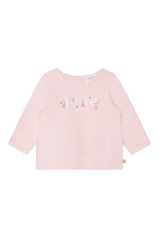 T-shirt em algodão biológico - Rosa