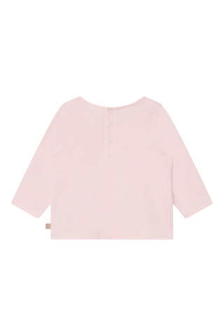 T-shirt em algodão biológico - Rosa