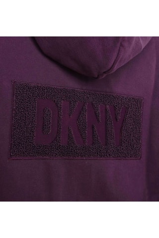 Sweat com capuz - Violeta - DKNY
