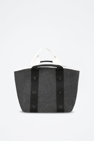 Dubbelzijdig Shopper - Zwart en blauw - DKNY