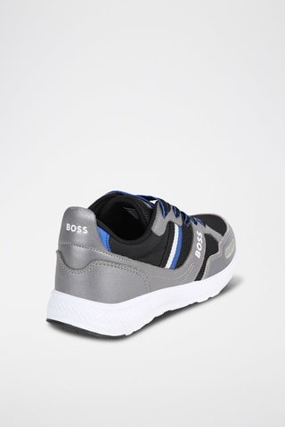 Zapatillas de piel - Gris - Boss