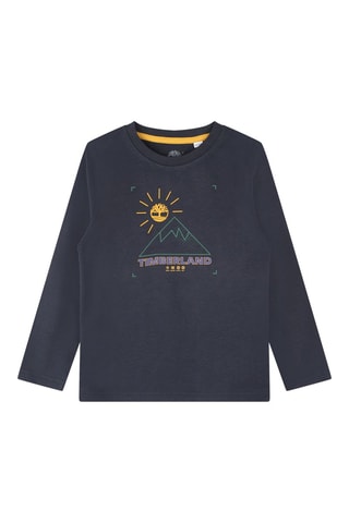 Biologisch Katoenen T-shirt - Marineblauw - Timberland