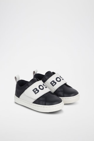 Sapatilhas em couro - Azul  - Boss