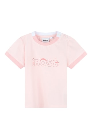 T-shirt - Roze - Boss