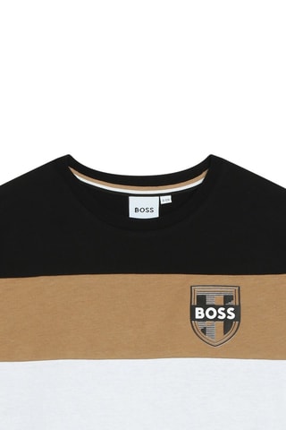 T-shirt - Zwart - Boss