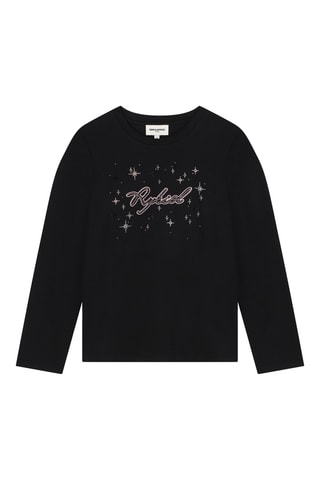 T-shirt - Zwart - Sonia Rykiel