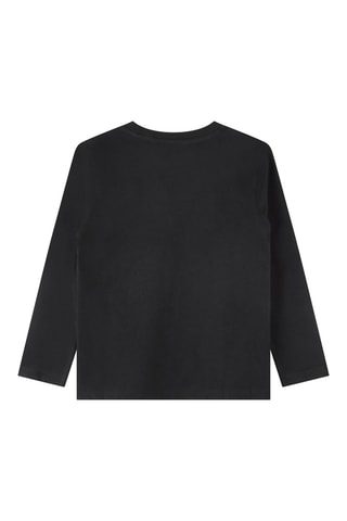 Biologisch Katoenen T-shirt - Zwart en Geel