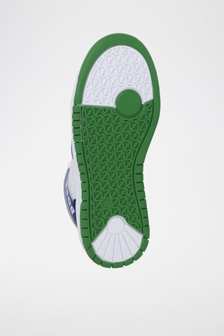 Sapatilhas subidas em couro - Branco e preto - Boss