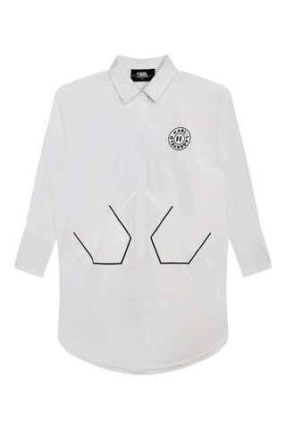 Jurk - Wit - Karl Lagerfeld