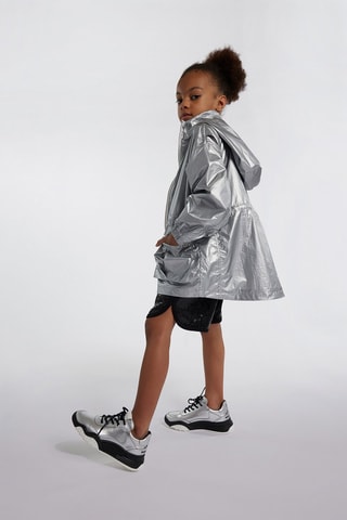 Corta-vento com capuz - Prateado - Marc Jacobs