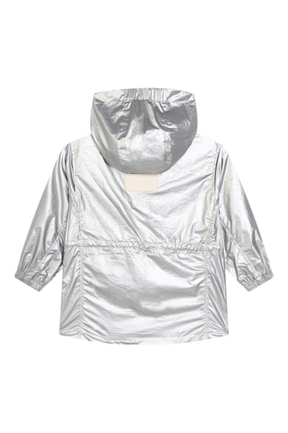 Corta-vento com capuz - Prateado - Marc Jacobs