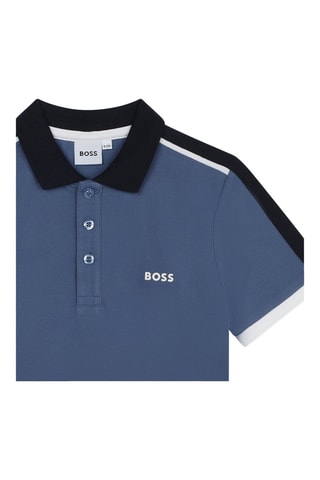 Polo - Marineblauw - Boss