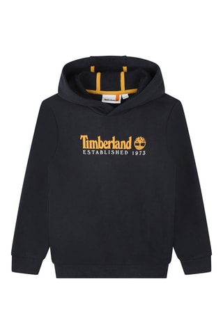 Sweat com capuz - Preto e amarelo