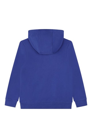 Sweat com capuz - Azul-cobalto e amarelo