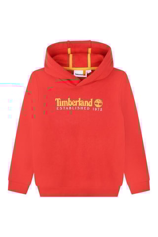 Sweat com capuz - Vermelho