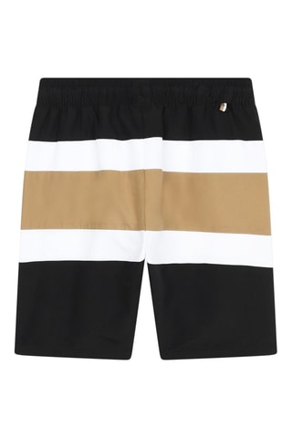 Calções de banho - Preto e branco  - Boss