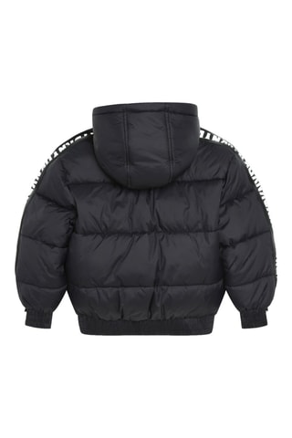 Gewatteerde Jas met Capuchon - Zwart - DKNY