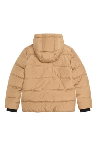 Gewatteerde Jas met Capuchon - Bruin - Boss