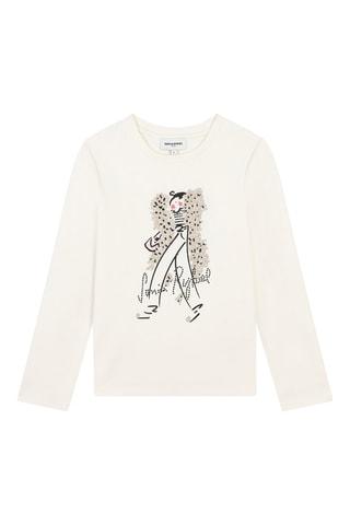 T-shirt - Wit - Sonia Rykiel