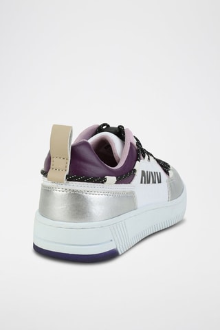 Sneakers - Zilverkleurig en Paars - DKNY