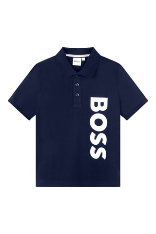 Polo - Marineblauw - Boss