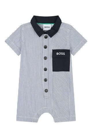 Rompertje en Bobhoedje - Blauw en Wit - Boss