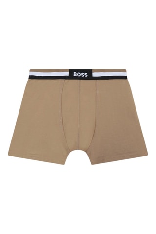 2 boxers - Preto e castanho  - Boss