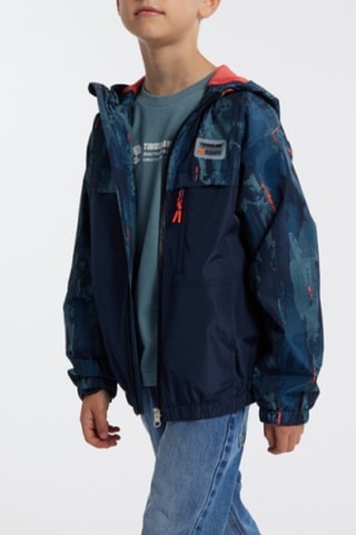 Windjack met Capuchon - Blauw - Timberland
