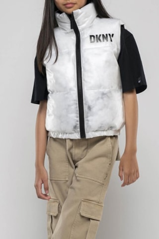 Colete acolchoado reversível - Preto - DKNY