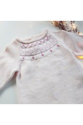 Macacão em algodão biológico - Bege - Absolutamente bonita