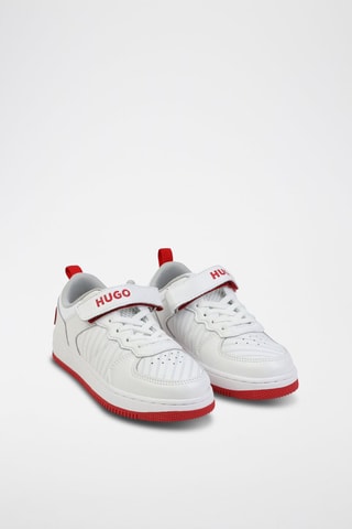 Sapatilhas - Branco e vermelho - Hugo