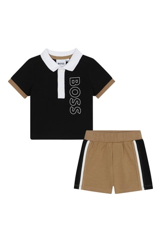 Polo en short - Zwart - Boss