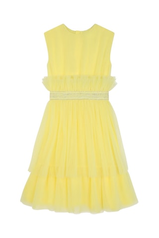 Vestido sem mangas - Amarelo