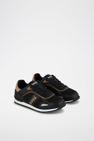 Sapatilhas em couro - Preto - Boss