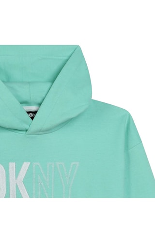 Sweat com capuz - Verde - DKNY