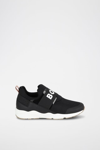 Sapatilhas em couro - Preto  - Boss