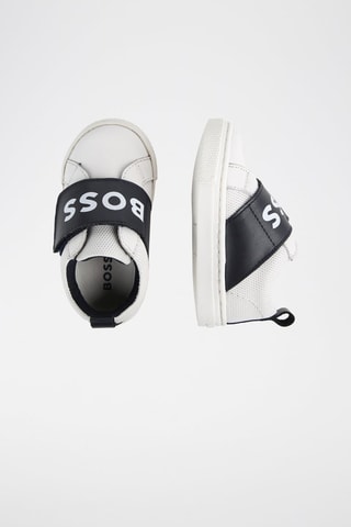 Sapatilhas em couro - Branco  - Boss