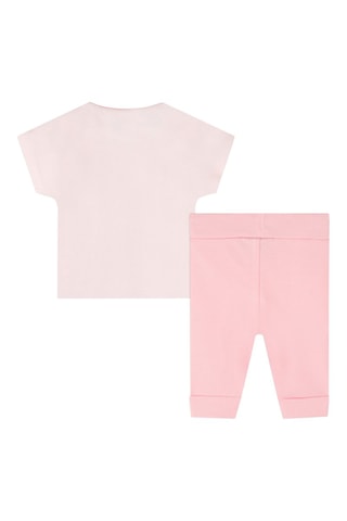 T-shirt e leggings - Rosa  - Boss