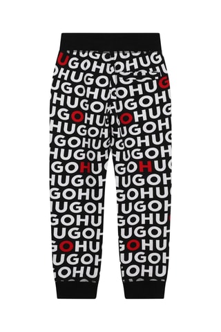 Pantalón de chándal - Negro y rojo - Boss