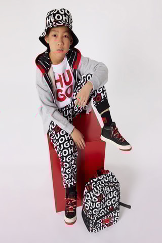 Pantalón de chándal - Negro y rojo - Boss