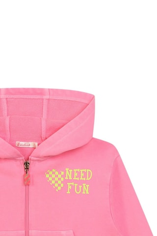 Sweat com capuz - Rosa