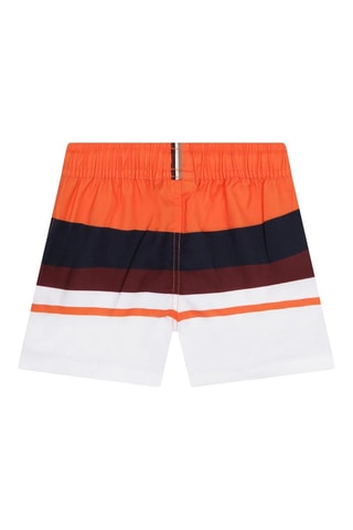 Zwemshort Oranje en Wit - Hugo Boss