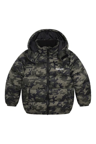 Gewatteerde Jas met Capuchon - Kaki - Timberland